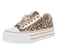 Produktbild: Ital-Design Damen Low-Top Freizeit Sneaker (88671921) Flach Sneakers Low in Beige