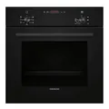 Produktbild: Siemens HB013FBB1, iQ100, Einbau-Backofen, LED-Display und Elektronikuhr, 3D Heißluft, Schnellaufheizung, Kindersicherung, 60 x 60 cm, Edelstahl, Schwarz