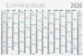 Produktbild: RIDO Wandkalender 2026 Rido Plakatkalender 700×470 mm