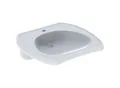 Produktbild: Geberit Vitalis Waschtisch, barrierefrei, 65x60cm mit Hahnloch, ohne Überlauf., weiss, 501540011 501540011