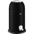 Produktbild: Wesco Mülleimer Kickmaster Junior, schwarz matt, aus Metall, 12 Liter