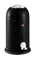 Produktbild: Wesco Kickmaster Junior 12L Treteimer Abfalleimer schwarz matt Stahl