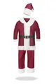 Produktbild: Nikolauskostüm Samt top Qualität Weihnachtsmann Anzug Santa Nikolaus Weihnachten