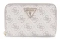 Produktbild: GUESS Laurel II SLG Medium Zip Around Wallet Geldbörse Dark Taupe Logo taupe Neu