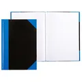 Produktbild: Idena Kladde liniert 96 Blatt 70g/m² schwarz/blau DIN A5 542901