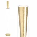 Produktbild: Gold Floor Lamp Glass Brass Tube Light Column Standing Lamp