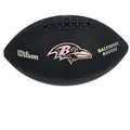 Produktbild: Wilson NFL Baltimore Ravens Metallic Premiere Football Senior - schwarz