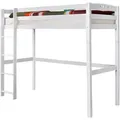 Produktbild: Mid.you Hochbett Ticaa 800312 Tolly R, Weiß, Holz, Buche, massiv, 90x200 cm, nur für Rollroste geeignet, Kinder- & Jugendzimmer, Kindermöbel, Kinderbetten, Hochbetten