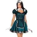Produktbild: Leg Avenue Kostüm Nevermore Dienstmädchen, Sexy French Maid in spezieller Farbgebung lila L