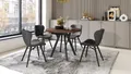 Produktbild: Design Esstisch Almo ausziehbar 90 cm bis 145 cm rund Esszimmer Tisch