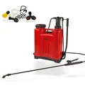 Produktbild: Dema Rückenspritze 18 L – Drucksprüher, Gartenspritze, Unkrautsprüher – mit Handpumpe, Kolbenpumpe, Handkurbel – für Garten, Pflanzenschutz, Unkrautbekämpfung 14953