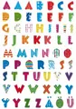 Produktbild: HERMA 6291 10x Sticker MAGIC Buchstaben, Stone geprägt