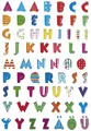 Produktbild: HERMA Buchstaben Sticker MAGIC A-Z Stone geprägt 1 Blatt à 64 Sticker