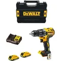 Produktbild: Dewalt Dcd791d2-qw - Xr 18v 13mm 70nm Li-ion 2,0ah Bürstenloser Akku-bohrschrauber Mit Tstak Koffer