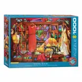 Produktbild: Eurographics Puzzle Das Nähzimmer, Werkzimmer, 1000 Teile, 68 x 48 cm, 6000-5347