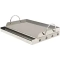 Produktbild: Bbq-toro Edelstahl Grillplatte  64 X 40,5 Cm  Bbq Plancha Passend Für Weber Grill