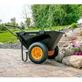 Produktbild: Polar Kunststoff Schubkarre Cub Cart 198 Liter | Schwarz | 127x71x74 cm - Schwarz