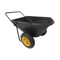 Produktbild: Polar Schubkarre 'Cub Cart' schwarz Stahl / Kunststoff 127 x 71 x 74 198 Liter