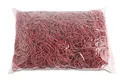 Produktbild: OFFICE PRODUCTS Gummibander Durchmesser: 50mm Farbe: Rot/Gewicht: 1000g - 1 kg/Haushaltsgummi Gummiringe Gummi/Kautschuk 60% / Gummis für Zuhause Büro Schule