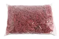 Produktbild: Gummibänder 50mm Rot 1000g - Gummiringe für Büro und Schule, 60% Kautschuk
