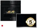 Produktbild: AEG AB17B Set Backofen BEK43511XB + Induktionskochfeld OIO84A00XB