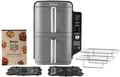 Produktbild: Ninja SL400 Heißluftfriteuse Douvle Stack XL, 2470 W, 2 Ebenen, 6 Garfunktionen, 9,5 L (2 x 4,75 pro Fach)