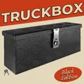 Produktbild: Deichselbox Werkzeugkasten Truckbox Alu Box Transportbox D015 Schwarz trucky