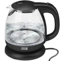 Produktbild: LEBENLANG Glas-Wasserkocher | 1 L | 2200 Watt | Schnell & Kompakt | Für Reisen