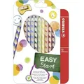 Produktbild: Dreikant-Buntstift Easycolors Linkshänder Etui VE=12 Farben