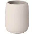 Produktbild: Blomus Zahnputzbecher Sono Moonbeam, 69057, Keramik, beige, 8,5 x 11 cm