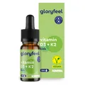 Produktbild: gloryfeel® Vitamin D3 + K2 500 I.E Tropfen Kids