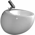 Produktbild: Laufen - Alessi One Wand-bidet, 1 Hahnloch, 390x585mm, Verdeckter