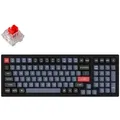 Produktbild: Keychron K4 Pro QMK/VIA Kabellose Mechanische Tastatur, QWERTY US, RGB LED, Red Keychron K Pro K4P-H1 - Rot