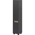 Produktbild: MÖBELPARTNER Badschrank Cosmo 146322 anthrazit 30,2 x 33,0 x 164,5 cm