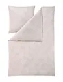 Produktbild: Estella Bettwäsche Jersey Pippa 155x200 + Kissen 80x80 Grafisch ecrue, Baumwolle, 2 teilig, Jersey bettwäsche 155x200 baumwolle sale warm baumwolle bettwäsche