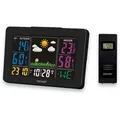 Produktbild: DENVER Wetterstation WS-540, schwarz, mit Farbdisplay