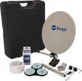 Produktbild: Berger Mobile Sat-Anlage Komplettset Single-LNB im Campingkoffer