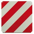 Produktbild: Rot/weiße Warntafel 50 X 50 Cm