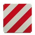 Produktbild: Warntafel rot-weiß 50 x 50 cm hochreflektierend für Traktor Anbaugeräte Anhänger