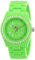 Produktbild: EDC Damen-Armbanduhr Disco Glam - Waterfall Green with Stones A.EE900172006