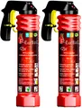 Produktbild: F-Exx 8.0 C - 2x Auto-Feuerlöscher mit Frostschutz -20° +70° ohne Treibgas