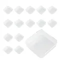 Produktbild: WYAN 15 Stück Plastik Transparent Aufbewahrungsbox,mit Deckel,für Kleine Perlen, Pillen, Schmuck, Schrauben Sortierbox, Bastelzubehör(6.4 x 6.4cm)