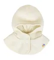 Produktbild: Joha Baby Kinder Unisex Schalmütze aufknöpfbar Balaclava Merino-Wolle, Größe:41, Farbe:Natur