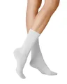 Produktbild: KUNERT Damen Socken Liz druckfreier Bund White 0010 35-38
