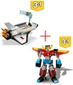 Produktbild: Promo LEGO Schöpfer 3IN1 / Space Shuttle 31134 + Super Roboter 31124