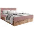 Produktbild: AN-Moebel 4u Boxbett, Altrosa, Textil, H3, Rechteckig, 120x200 cm, Schlafzimmer, Betten, Boxspringbetten