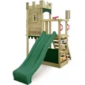 Produktbild: Spielturm Ritterburg BoldBaron mit Rutsche und Sandkasten, Integrierter Sandkasten – Grün - Fatmoose