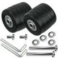 Produktbild: Ersatz-Kofferrollen für Gepäck Koffer Räder Reparaturset Teile Achsen Gummi M...