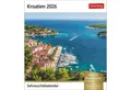 Produktbild: Harenberg Kalender Verlag Tischkalender Kroatien Sehnsuchtskalender 2026 - Wochenkalender mit 53 Postkarten
