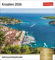Produktbild: Kroatien Sehnsuchtskalender 2026 - Wochenkalender mit 53 Postkarten